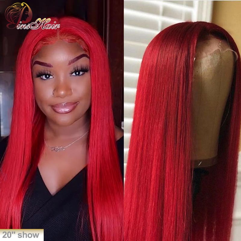 Red Burgundy 13*1 Lace Front Human Hair Wig For Women Peruvian Straight 180% Remy Lace Front Wig Pre Plucked Pinshair Hair, As pic
Red Burgundy 13*1 Lace Front Human Hair Wig For Women Peruvian Straight 180% Remy Lace Front Wig Pre Plucked Pinshair Hair, As pic