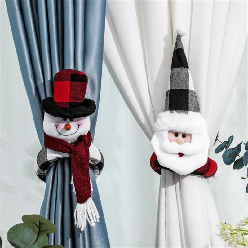 Christmas Curtain Buckle Old Man Snowman Curtain Buckle Decoration nnovative Santa Claus doll button home decor
Christmas Curtain Buckle Old Man Snowman Curtain Buckle Decoration nnovative Santa Claus doll button home decor