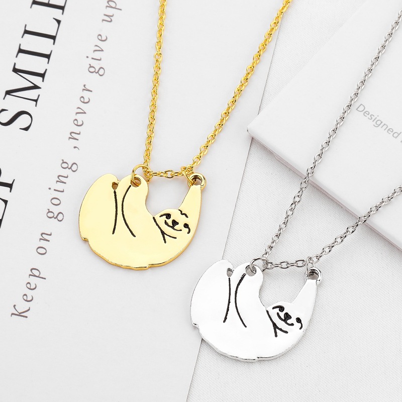 RONGQING 1pcs Sloth Necklaces Women Men Jewellery Gold Silver Color Female Trendy Jewelry Personality Special Gift
RONGQING 1pcs Sloth Necklaces Women Men Jewellery Gold Silver Color Female Trendy Jewelry Personality Special Gift
