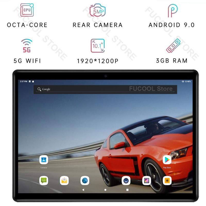 Google 4G Tablets Android 9.0 Octa Core 1920*1200 IPS Screen 3GB RAM 64GB ROM Type-C 5G Wifi GPS Netflix 10 inch Tablets+Gift, Black
Google 4G Tablets Android 9.0 Octa Core 1920*1200 IPS Screen 3GB RAM 64GB ROM Type-C 5G Wifi GPS Netflix 10 inch Tablets+Gift, Black