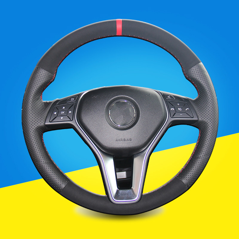 Auto Braid On The Steering Wheel Cover for A-Class 2013-2020 B-Class 2011-2014 CLA-Class 2013 2014 Car Wheel Cover
Auto Braid On The Steering Wheel Cover for A-Class 2013-2020 B-Class 2011-2014 CLA-Class 2013 2014 Car Wheel Cover