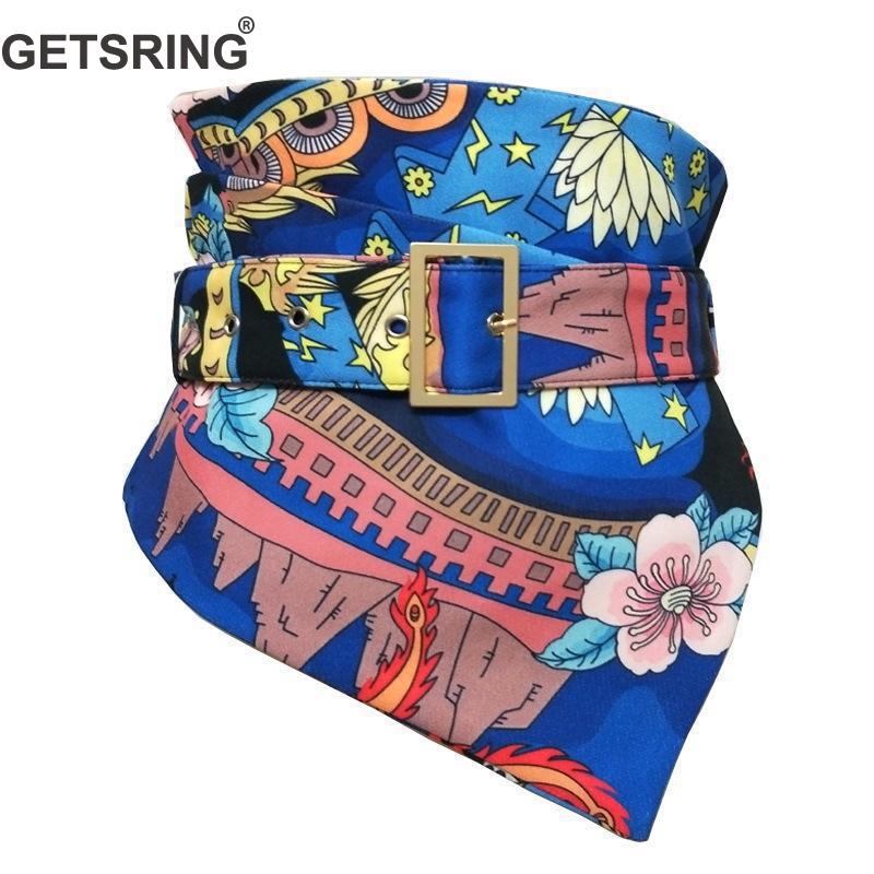 GETSRING Women Cummerbunds Irregular Wide Waist Belt Waistband Cotton Adjustable Blue Printing Fashion Vintage Betls Waistbands
GETSRING Women Cummerbunds Irregular Wide Waist Belt Waistband Cotton Adjustable Blue Printing Fashion Vintage Betls Waistbands