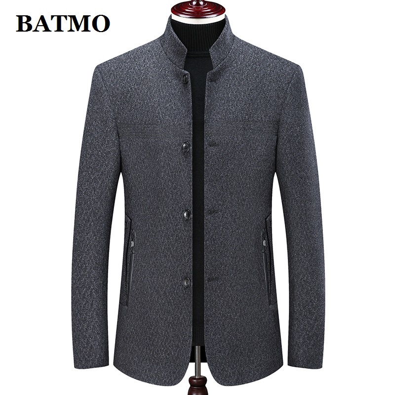 Batmo 2020 new arrival winter wool thicked jackets men,men's winter warm coat,winter jackets men 1902, Khaki
Batmo 2020 new arrival winter wool thicked jackets men,men's winter warm coat,winter jackets men 1902, Khaki