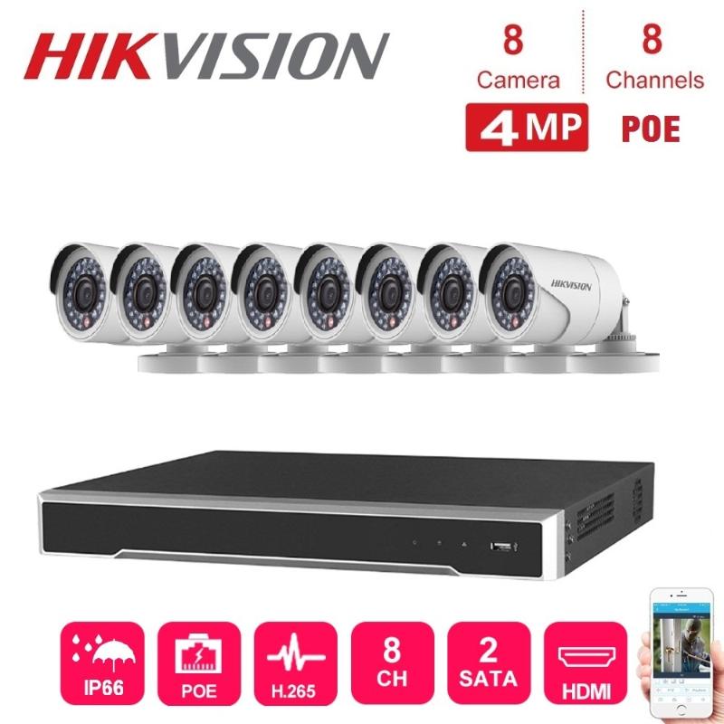 8 Channels Network Hikvision Poe NVR Video Surveillance With 8 Pcs 4MP POE IP Camera Security Night Vision kit
8 Channels Network Hikvision Poe NVR Video Surveillance With 8 Pcs 4MP POE IP Camera Security Night Vision kit