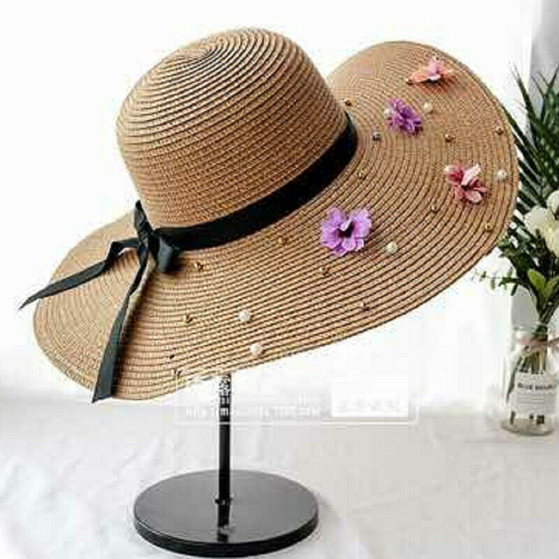 Women Fashion Summer Beach Sun Visor Wide Brim Floppy Straw Beach Hat Womens Foldable Girl Cap Gardening New 14 Colors, Yellow
Women Fashion Summer Beach Sun Visor Wide Brim Floppy Straw Beach Hat Womens Foldable Girl Cap Gardening New 14 Colors, Yellow