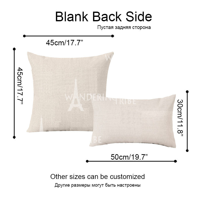 Vintage Decorative Cushion Cover Farmhouse Shabby Chic Pillow Case Flower Floral Pillows Home Decor Throw Cushions Covers Cases