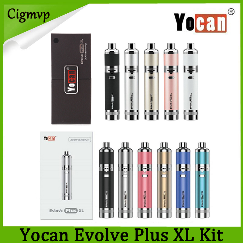 Newest Version Yocan Evolve Plus XL Wax Vape Pen Kit 1400mAh Battery With QUAD Coil Detachable Built-in Dual Compartment Silicone Jar, Mixed (please remark)
Newest Version Yocan Evolve Plus XL Wax Vape Pen Kit 1400mAh Battery With QUAD Coil Detachable Built-in Dual Compartment Silicone Jar, Mixed (please remark)