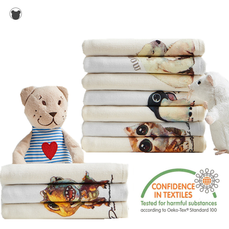 Baby Towel Pure Cotton Children Face Towels Soft Kid's Handkerchief With Hook Bath Towel for Newborns Infants 25*50cm White
Baby Towel Pure Cotton Children Face Towels Soft Kid's Handkerchief With Hook Bath Towel for Newborns Infants 25*50cm White