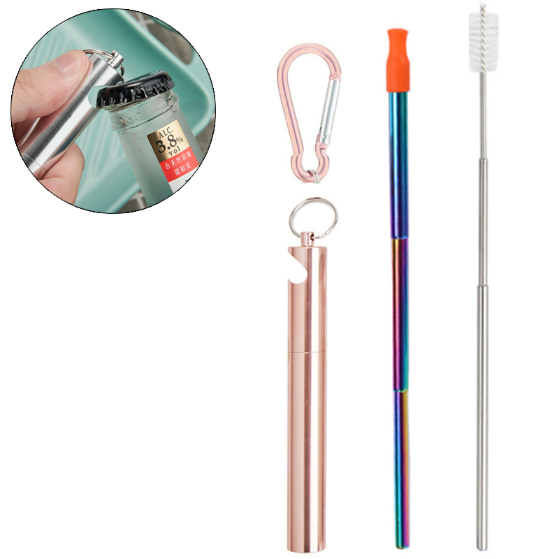 Folding Metal Straw with Case for Drinks Eco-friendly Portable Collapsible Reusable Stainless Steel Drinking Straws
Folding Metal Straw with Case for Drinks Eco-friendly Portable Collapsible Reusable Stainless Steel Drinking Straws