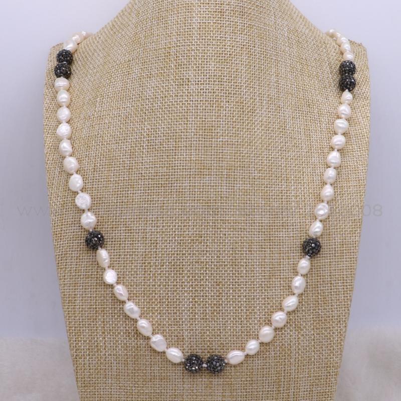 3 Strand Fashion natural pearls long necklace with dark bead handcrafted necklace jewelry gems fashion gift for lady 2659
3 Strand Fashion natural pearls long necklace with dark bead handcrafted necklace jewelry gems fashion gift for lady 2659