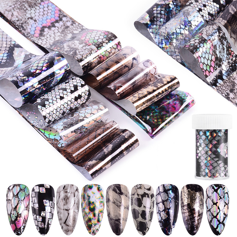 WAKEFULNESS 4*100cm Snake Starry Sky Nail Foil Sticker Skin Pattern Nail Transfer Foils Decals Manicure Art Decorations, Jq336
WAKEFULNESS 4*100cm Snake Starry Sky Nail Foil Sticker Skin Pattern Nail Transfer Foils Decals Manicure Art Decorations, Jq336