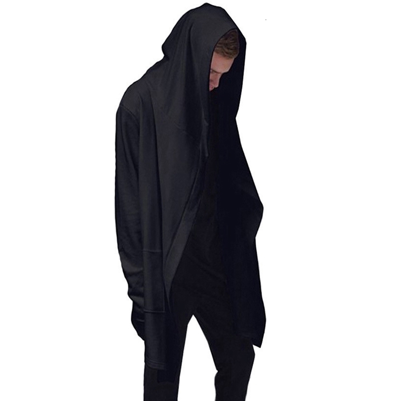Men Hooded Sweatshirts With Black Gown Hip Hop Mantle Hoodies Fashion Jacket long Sleeves Cloak Man's Coats Outwear, Beige
Men Hooded Sweatshirts With Black Gown Hip Hop Mantle Hoodies Fashion Jacket long Sleeves Cloak Man's Coats Outwear, Beige