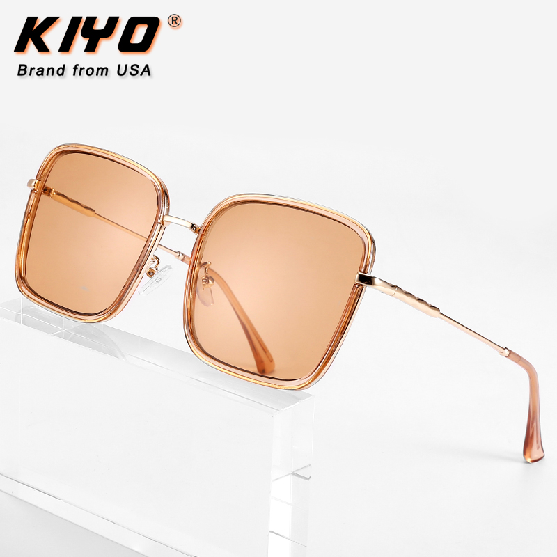 KIYO Brand 2020 New Women Square Sunglasses Metal PC Classic Sun Glasses High Quality UV400 Driving Eyewear 8980
KIYO Brand 2020 New Women Square Sunglasses Metal PC Classic Sun Glasses High Quality UV400 Driving Eyewear 8980