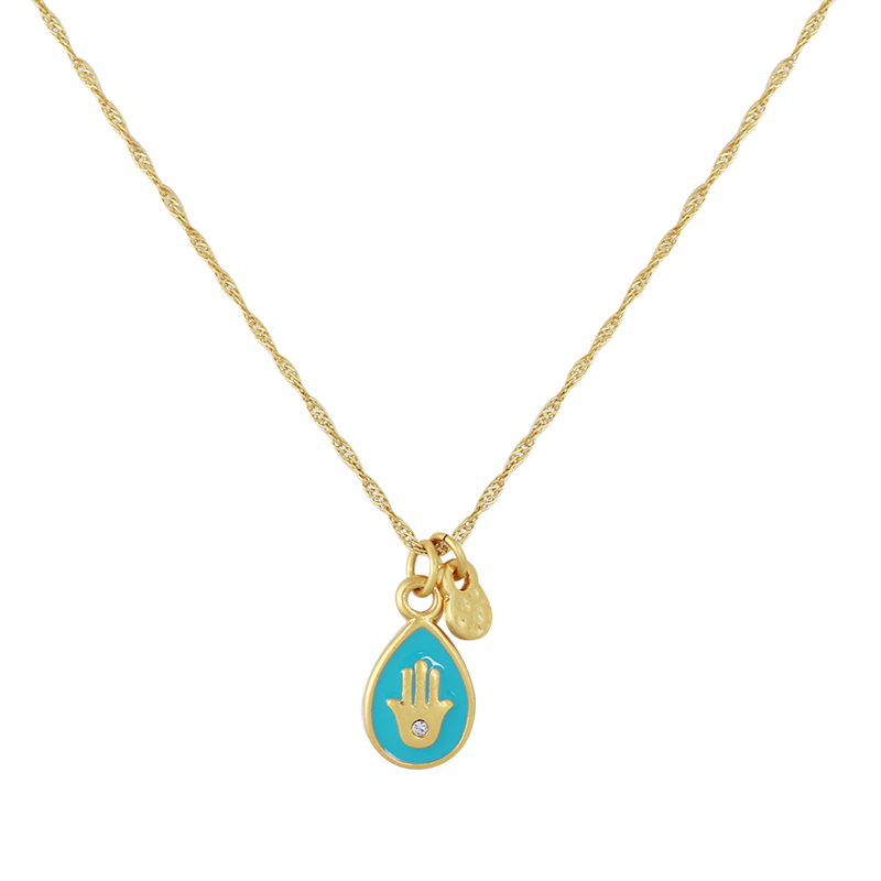 European and American high-end jewelry niche design tide simple drop enamel glaze palm hand clavicle chain necklace
European and American high-end jewelry niche design tide simple drop enamel glaze palm hand clavicle chain necklace