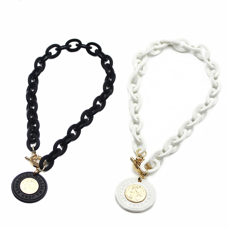 Statement Necklace Acrylic Coin Pendant geometric Necklaces Pendants for Women Collier Choker Jewelry Chokers Kolye Collares
Statement Necklace Acrylic Coin Pendant geometric Necklaces Pendants for Women Collier Choker Jewelry Chokers Kolye Collares