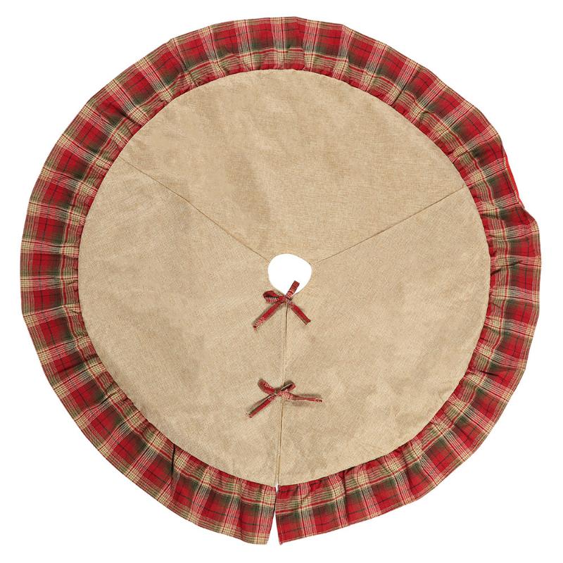 Burlap Tree Skirt Merry Christmas Ornament 120cm linen Round Ruffles Carpet Holiday Party Navidad Decorations kerst Floor Mat
Burlap Tree Skirt Merry Christmas Ornament 120cm linen Round Ruffles Carpet Holiday Party Navidad Decorations kerst Floor Mat
