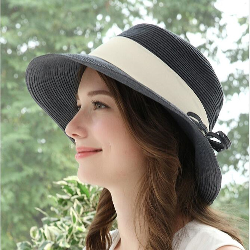 Summer Women's Sun-proof Hat Holiday Beach Anti-ultraviolet Sun Protection Cap Female Casual Foldable Korean Fashion Caps H6648, Beige
Summer Women's Sun-proof Hat Holiday Beach Anti-ultraviolet Sun Protection Cap Female Casual Foldable Korean Fashion Caps H6648, Beige