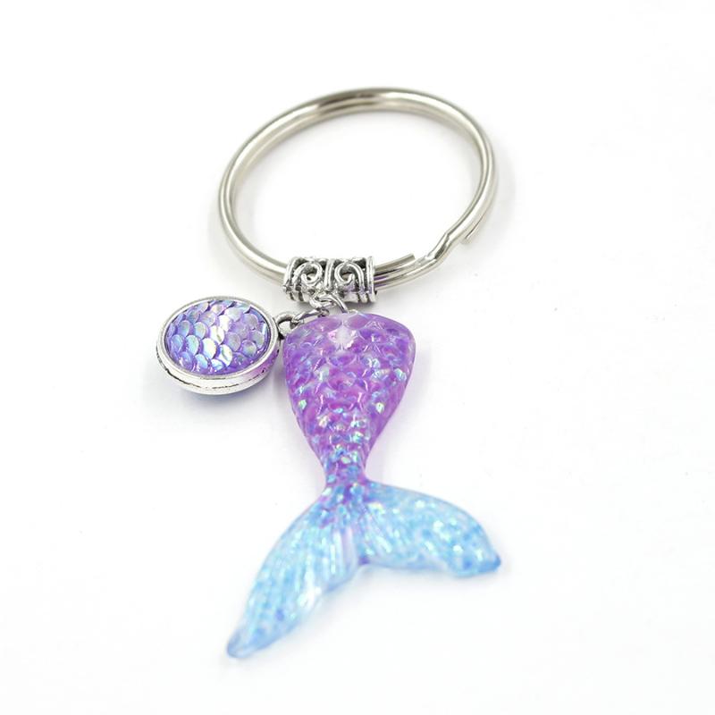 Colourful Gradient Fishtail Mermaid 12mm Scale Resin Druzy Keychain Keyring For Girl Women jewelry
Colourful Gradient Fishtail Mermaid 12mm Scale Resin Druzy Keychain Keyring For Girl Women jewelry