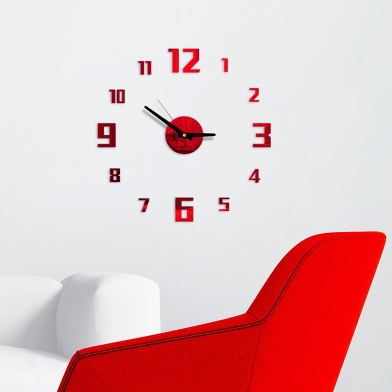 Acrylic Wall Clock 3D Mirror Surface Figures Creativity Personality Home Decoration Wall Clock
Acrylic Wall Clock 3D Mirror Surface Figures Creativity Personality Home Decoration Wall Clock