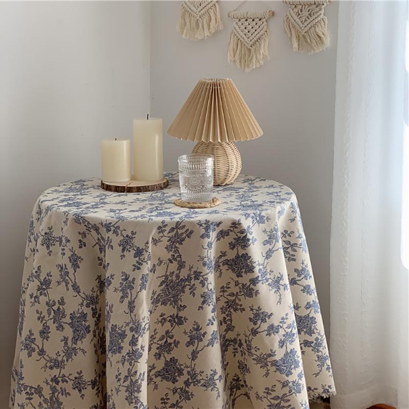 S/M/L/XL Blue Flower Printed Table Cloth Floral Table Cover Dining Room Tablecloth Dinner Decoration Home Accessories, 70x100cm
S/M/L/XL Blue Flower Printed Table Cloth Floral Table Cover Dining Room Tablecloth Dinner Decoration Home Accessories, 70x100cm