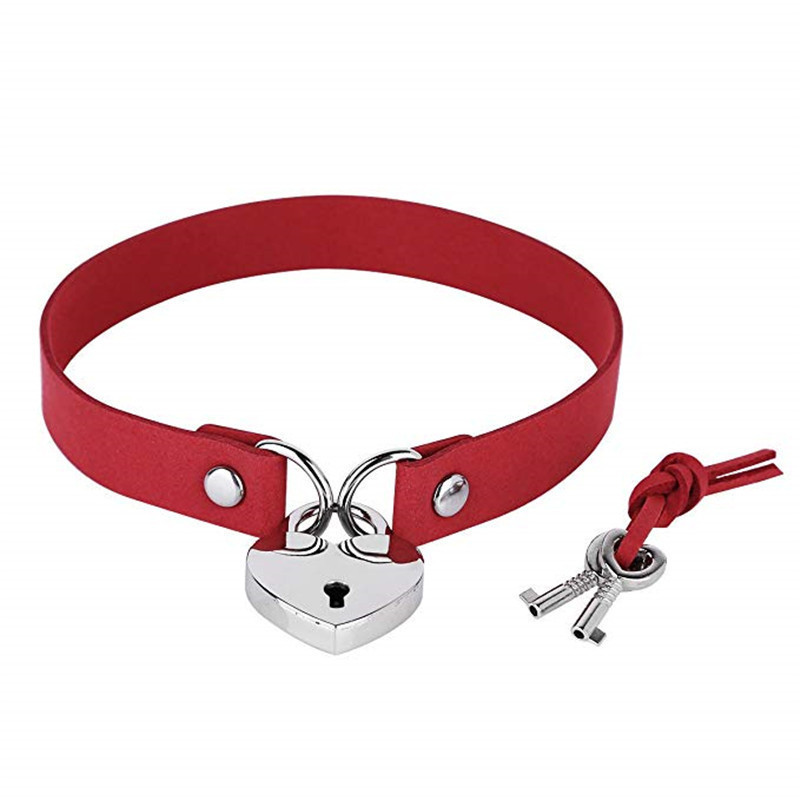 Colorful Punk Sexy PU Leather Heart Lock Key Pendant Necklaces Goth Fashion Collar Chokers Necklace For Women Men Jewelry Bijoux
Colorful Punk Sexy PU Leather Heart Lock Key Pendant Necklaces Goth Fashion Collar Chokers Necklace For Women Men Jewelry Bijoux