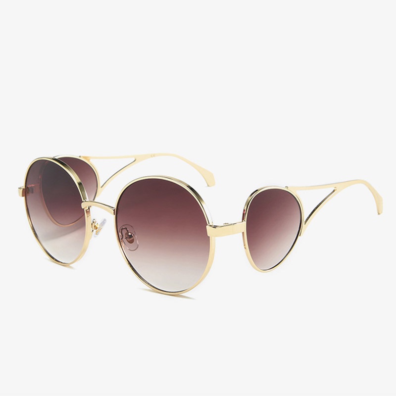Brand Punk Sunglasses Women Metal Frame Round Eyewear New Ocean Lens Shades 4 Circle Sun Glasses Men ins UV400
Brand Punk Sunglasses Women Metal Frame Round Eyewear New Ocean Lens Shades 4 Circle Sun Glasses Men ins UV400