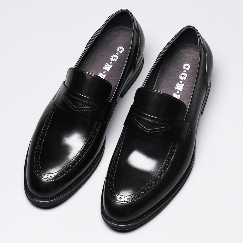 Men's Oxfords Leather Shoes Cowhide Shoes Zapatos De Hombre Soft Bottom Leather Wedding, Black
Men's Oxfords Leather Shoes Cowhide Shoes Zapatos De Hombre Soft Bottom Leather Wedding, Black