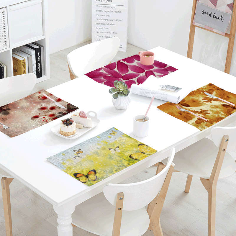 Table Napkin Windy Catkin Placemat Place Mat Polyester Flower Butterfly Catkinst Servilletas Para Bodas Design Party Decoration
Table Napkin Windy Catkin Placemat Place Mat Polyester Flower Butterfly Catkinst Servilletas Para Bodas Design Party Decoration