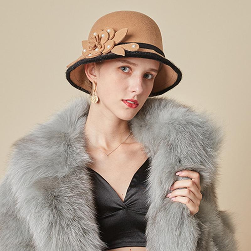 Hat black For Women Elegant Wool Headpiece Wedding Fashion Headwear Lady Party Formal Hair Accessories#p5, White
Hat black For Women Elegant Wool Headpiece Wedding Fashion Headwear Lady Party Formal Hair Accessories#p5, White