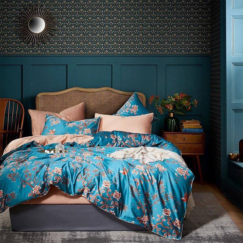 Shabby Floral Duvet Cover Fitted Sheets Set 500TC 100% Egyptian Cotton Luxury Queen King size Bedding set Wrinkle Resistant, Color 8
Shabby Floral Duvet Cover Fitted Sheets Set 500TC 100% Egyptian Cotton Luxury Queen King size Bedding set Wrinkle Resistant, Color 8