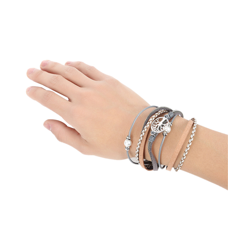 Tree of life bracelet multilayer leather bracelets for women pearl rhinestone wrap bracelet & bangle femme jewelry girls gift
Tree of life bracelet multilayer leather bracelets for women pearl rhinestone wrap bracelet & bangle femme jewelry girls gift