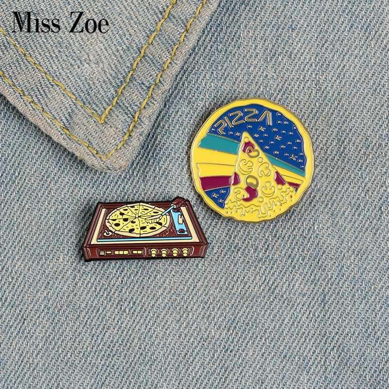 Pizza Rainbow Enamel Pin Custom DJ Disc Player Pizza Brooches Shirt Lapel Bag Funny Badge Cartoon Jewelry Gift Friends
Pizza Rainbow Enamel Pin Custom DJ Disc Player Pizza Brooches Shirt Lapel Bag Funny Badge Cartoon Jewelry Gift Friends