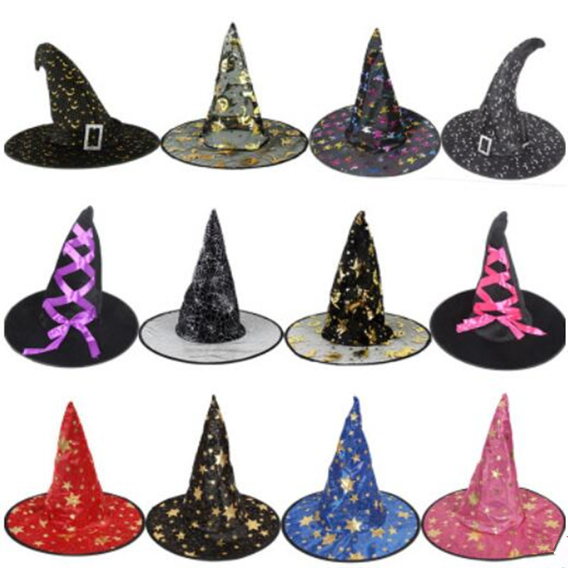 New Halloween Witch Hat Kids Adults Fancy Dress Party Hats Caps Cosplay Performance Props Halloween Party Supplies Wedding
New Halloween Witch Hat Kids Adults Fancy Dress Party Hats Caps Cosplay Performance Props Halloween Party Supplies Wedding