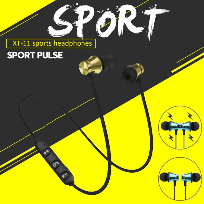Magnetic Wireless bluetooth Earphone XT11 music headset Phone Neckband sport Earphone with Mic For
Magnetic Wireless bluetooth Earphone XT11 music headset Phone Neckband sport Earphone with Mic For