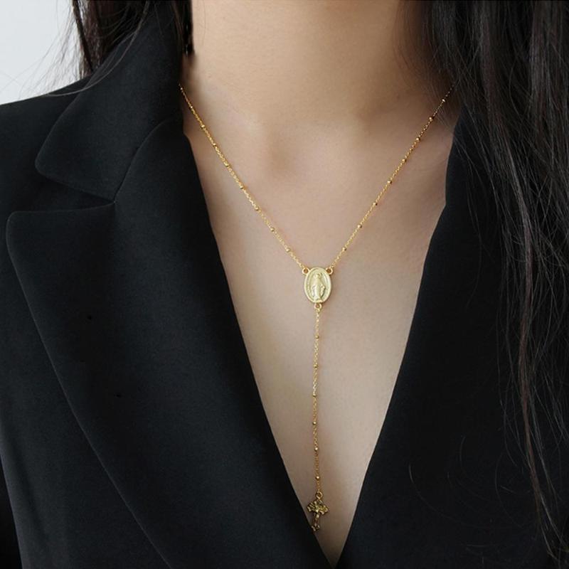 Vercret coin necklace 925 sterling silver vintage long chain gold necklace for women jewelry gift
Vercret coin necklace 925 sterling silver vintage long chain gold necklace for women jewelry gift