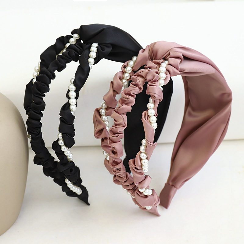 2020 Vintage Hollow Out Pearl Fold Bezel Hair Band Women Headband Girls Hair Accessories Clips opaska do wlosow Hairband
2020 Vintage Hollow Out Pearl Fold Bezel Hair Band Women Headband Girls Hair Accessories Clips opaska do wlosow Hairband