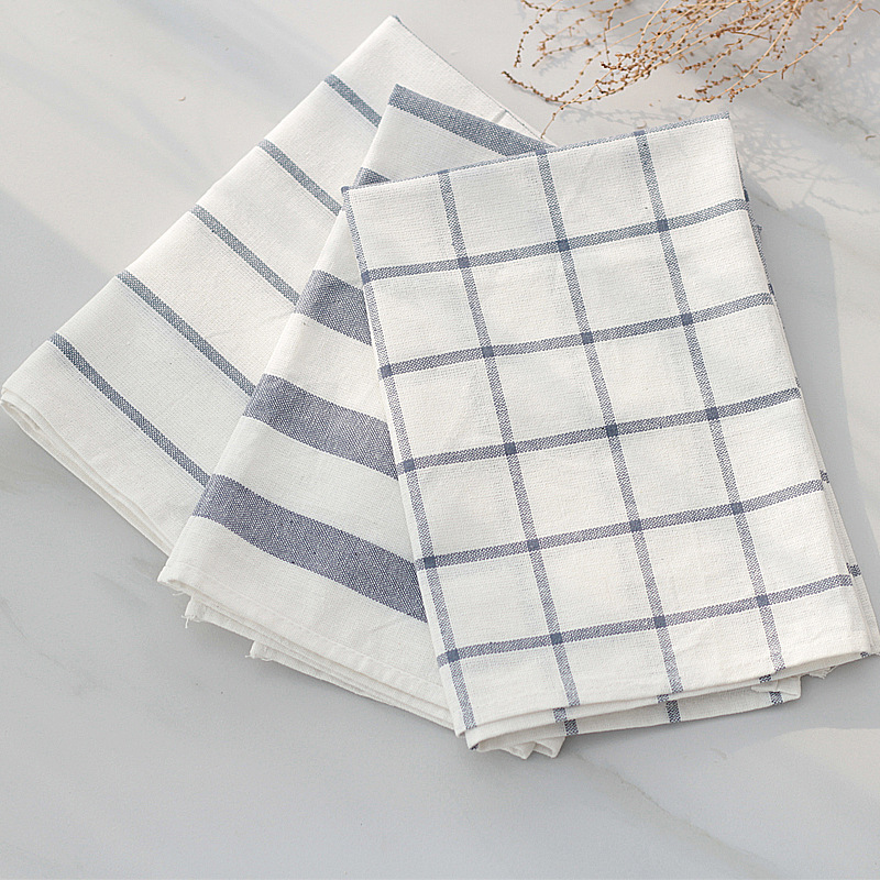 Striped Lattice Tablecloth Napkin Restaurant Home Japanese-style Cotton Decoration Insulation Placemat Photo Background Cloth
Striped Lattice Tablecloth Napkin Restaurant Home Japanese-style Cotton Decoration Insulation Placemat Photo Background Cloth