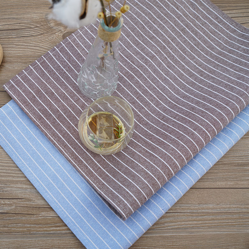 Table Napkin Polyester Cotton Placemat Mediterranean Vintage Stripe Dinner Mats Kitchen Decoration Accessories 40*60 Cm/piece JP06
Table Napkin Polyester Cotton Placemat Mediterranean Vintage Stripe Dinner Mats Kitchen Decoration Accessories 40*60 Cm/piece JP06