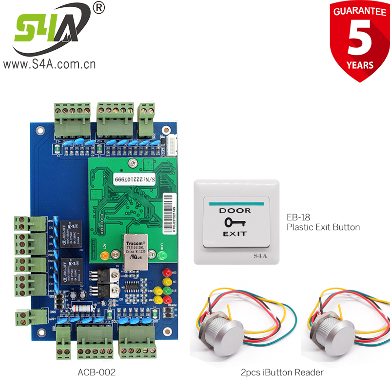 Ethernet Access Controller Board for 2 Door Network Access Controller Board and Reader SDK and Software
Ethernet Access Controller Board for 2 Door Network Access Controller Board and Reader SDK and Software