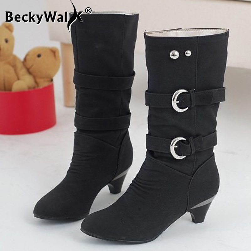 Hot Sale Round Toe Slip on Casual Women Shoes Autumn Winter PU Leather Buckle Chunky Heels Mid Calf Boots Big Size 34-43 WSH3476, Yellow
Hot Sale Round Toe Slip on Casual Women Shoes Autumn Winter PU Leather Buckle Chunky Heels Mid Calf Boots Big Size 34-43 WSH3476, Yellow