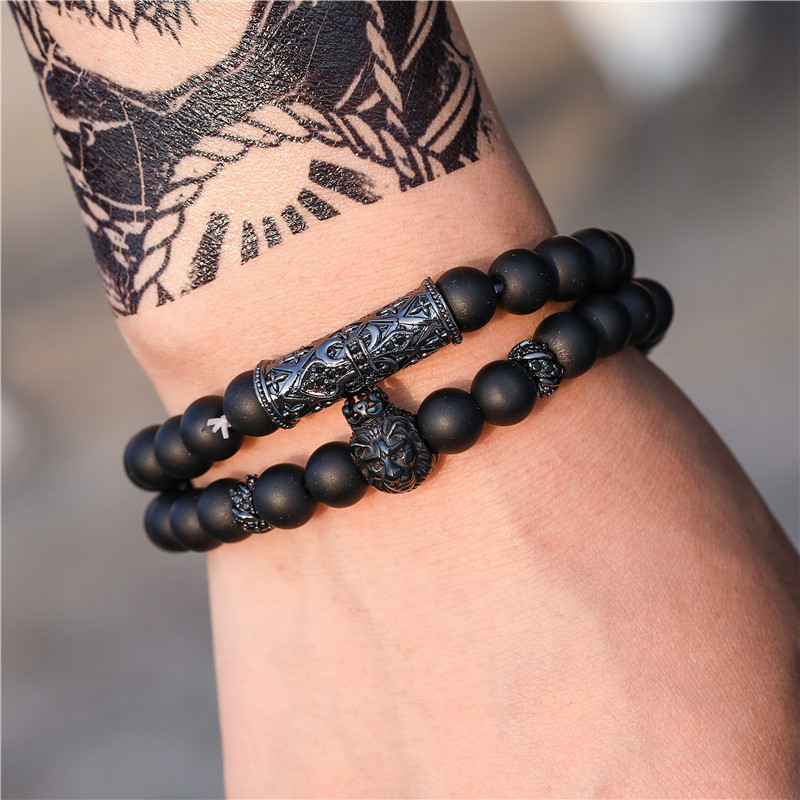 2020 New CZ Micro Inlay Bead Bracelet Sets Trendy Handmade Classic Strand Stone Beaded Bracelet For Men JewelryPulsera Hombre
2020 New CZ Micro Inlay Bead Bracelet Sets Trendy Handmade Classic Strand Stone Beaded Bracelet For Men JewelryPulsera Hombre