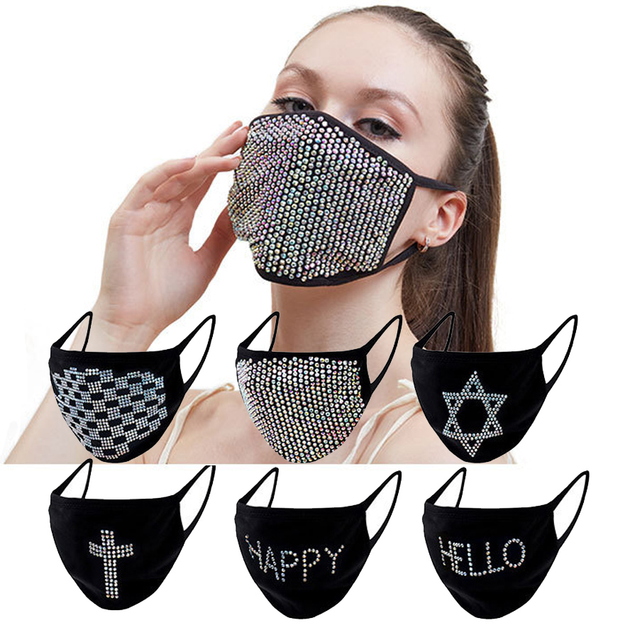 face mask designer face masks women rhinestone diamond encrusted sequin decorative facemask Christmas dust-proof haze mask free shipping
face mask designer face masks women rhinestone diamond encrusted sequin decorative facemask Christmas dust-proof haze mask free shipping