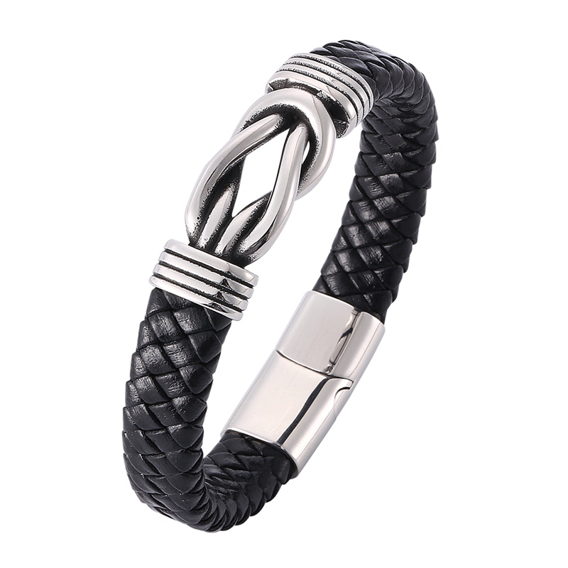 Fashion Men Bracelet Genuine Leather Bracelet Vintage Braided Knot Bracelets Bangles For Men Jewelry Fashion Gifts BB803
Fashion Men Bracelet Genuine Leather Bracelet Vintage Braided Knot Bracelets Bangles For Men Jewelry Fashion Gifts BB803