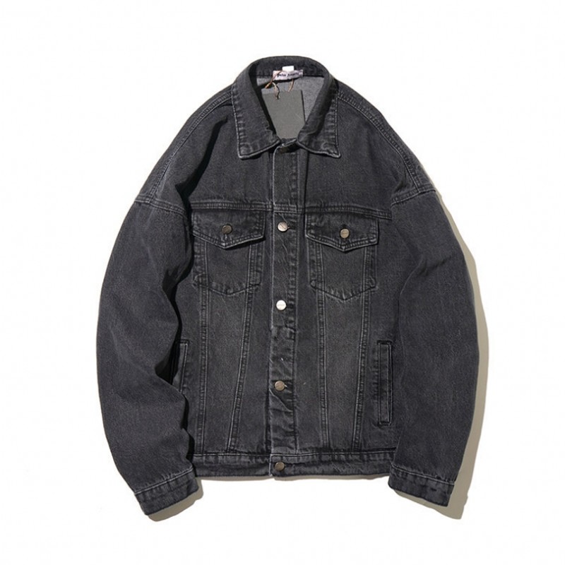 Denim Jacket Women Men Streetwear Fashion Quality Loose Outerwear Coats cowboy Jackets Men jean jacket Hip hop Skateboard Coat, Black;brown
Denim Jacket Women Men Streetwear Fashion Quality Loose Outerwear Coats cowboy Jackets Men jean jacket Hip hop Skateboard Coat, Black;brown