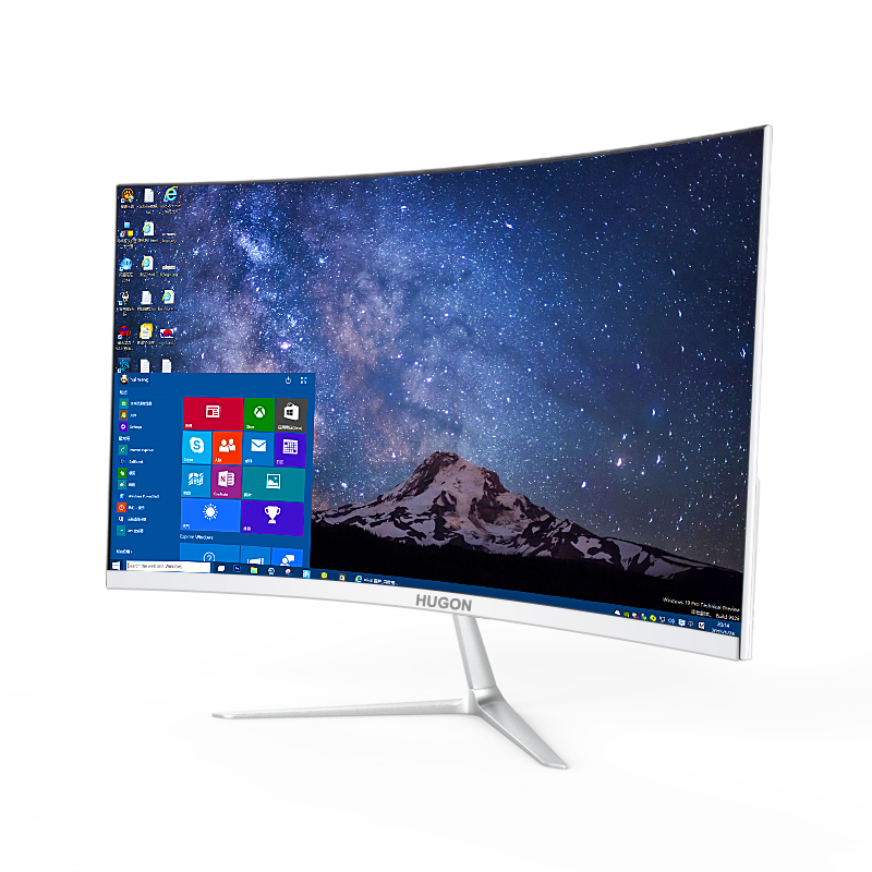 HUGON 24" 27 inch Curved LED Monitor Gaming Competition Led Lcd Computer Display Screen Full Hdd input VGA for Gamer PUBG
HUGON 24" 27 inch Curved LED Monitor Gaming Competition Led Lcd Computer Display Screen Full Hdd input VGA for Gamer PUBG