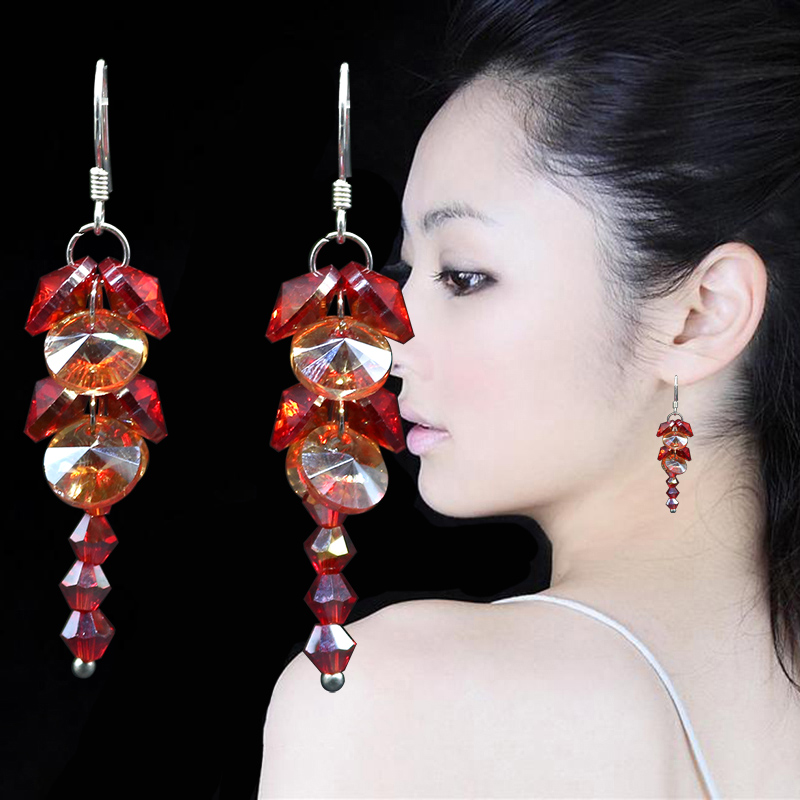 3 Colors Handmade Crystal Drop Earrings 2020 Cute Long Dangle Earrings For Women Wedding Party Korean Fashion Jewelry
3 Colors Handmade Crystal Drop Earrings 2020 Cute Long Dangle Earrings For Women Wedding Party Korean Fashion Jewelry