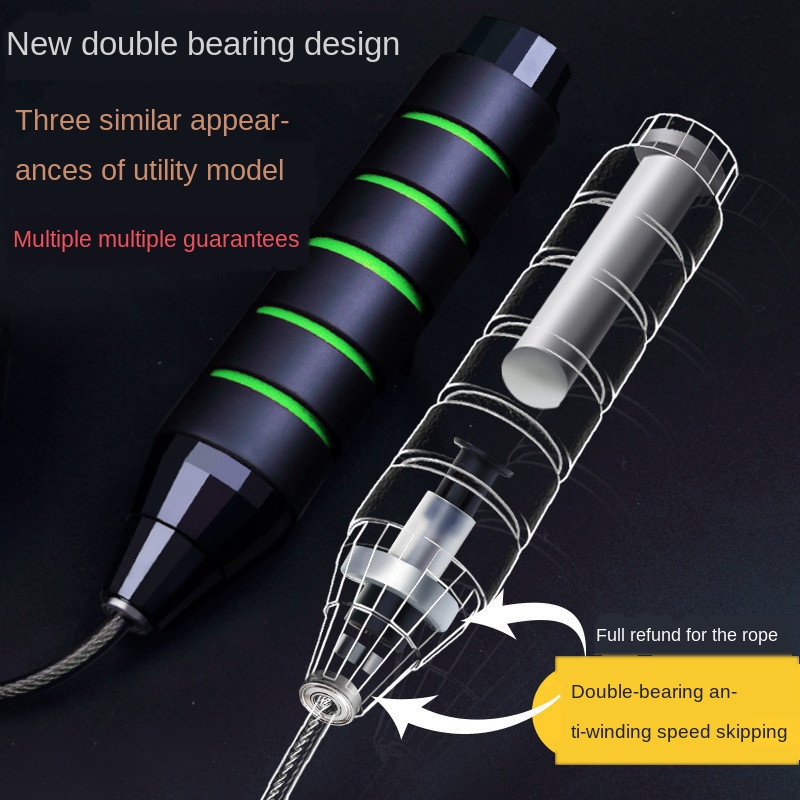 Fitness Jump Rope Professional Gym Sports Fitness Skipping Wire Technical for Boxing Exercise High Speed Equipment Cable
Fitness Jump Rope Professional Gym Sports Fitness Skipping Wire Technical for Boxing Exercise High Speed Equipment Cable