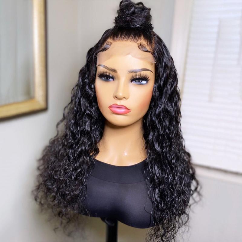 150% 4x4 Curly Lace Closure Wig Human Hair Wigs For Black Women Bleached Knots Remy Brazilian Hair With Baby Pre Plucked, As pic
150% 4x4 Curly Lace Closure Wig Human Hair Wigs For Black Women Bleached Knots Remy Brazilian Hair With Baby Pre Plucked, As pic