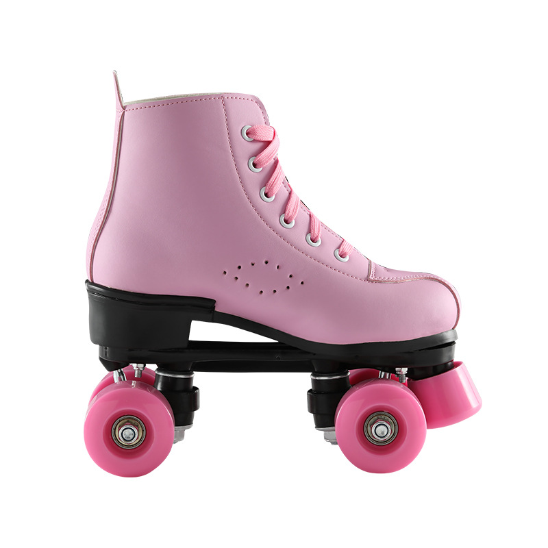 Roller Skates Double Line Skates Women Men Adult Two Line Skate Shoes With PU 4 Wheels Patins patines de 4 ruedas, Black 
Roller Skates Double Line Skates Women Men Adult Two Line Skate Shoes With PU 4 Wheels Patins patines de 4 ruedas, Black