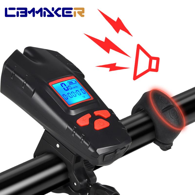 Bike Light USB charge waterproof Bicycle Computer Horn light 3 in 1 Wireless Bike Speedometer for Bicycle headlight
Bike Light USB charge waterproof Bicycle Computer Horn light 3 in 1 Wireless Bike Speedometer for Bicycle headlight